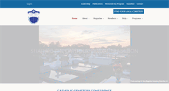 Desktop Screenshot of catholiccemeteryconference.org